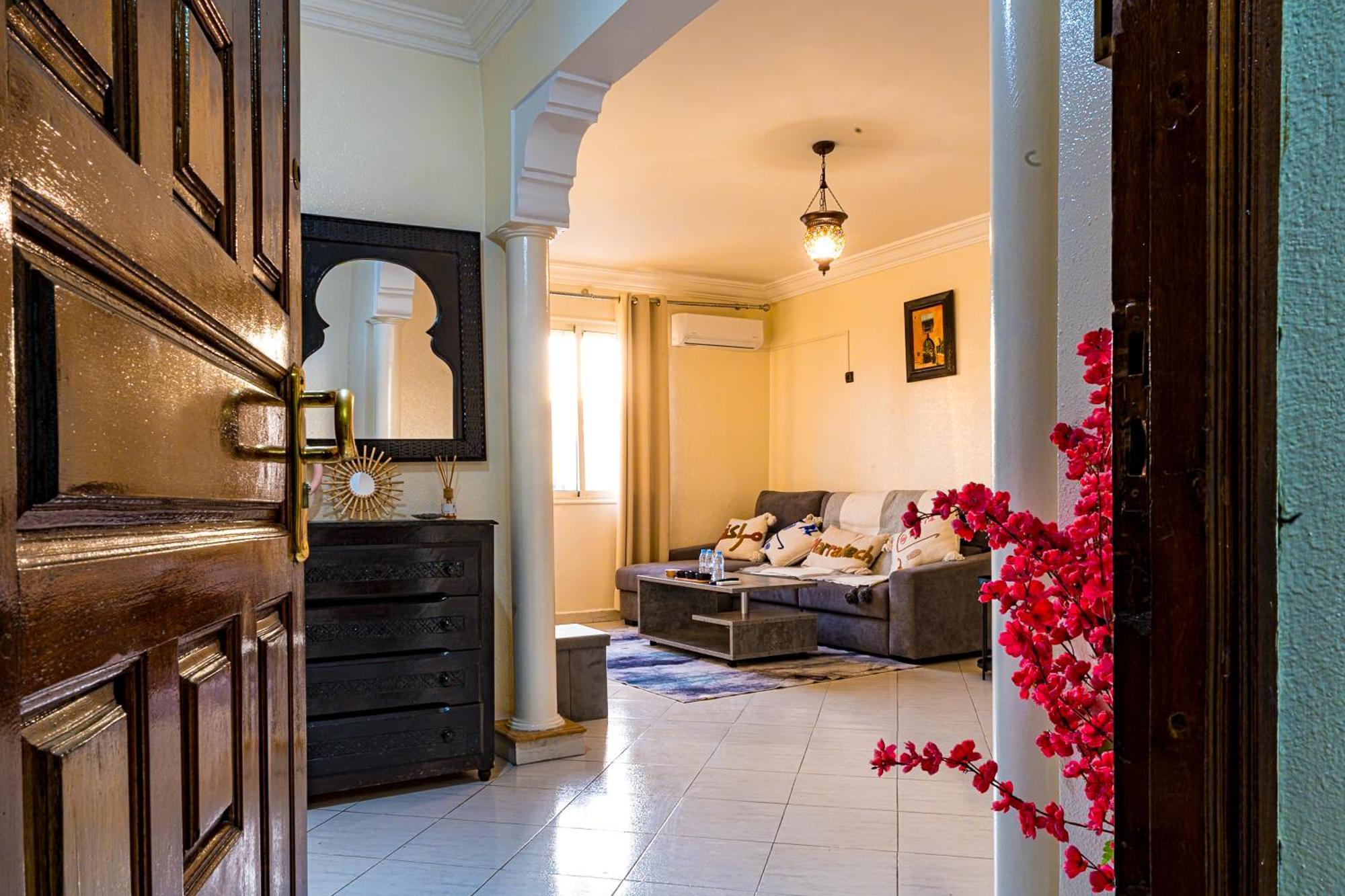 Dar Bouchra, Cozy Appartement, Centre Gueliz Marrakech مراكش المظهر الخارجي الصورة