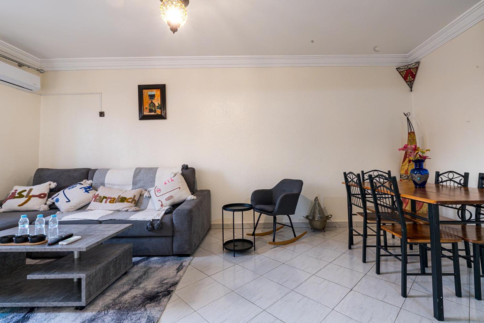 Dar Bouchra, Cozy Appartement, Centre Gueliz Marrakech مراكش المظهر الخارجي الصورة