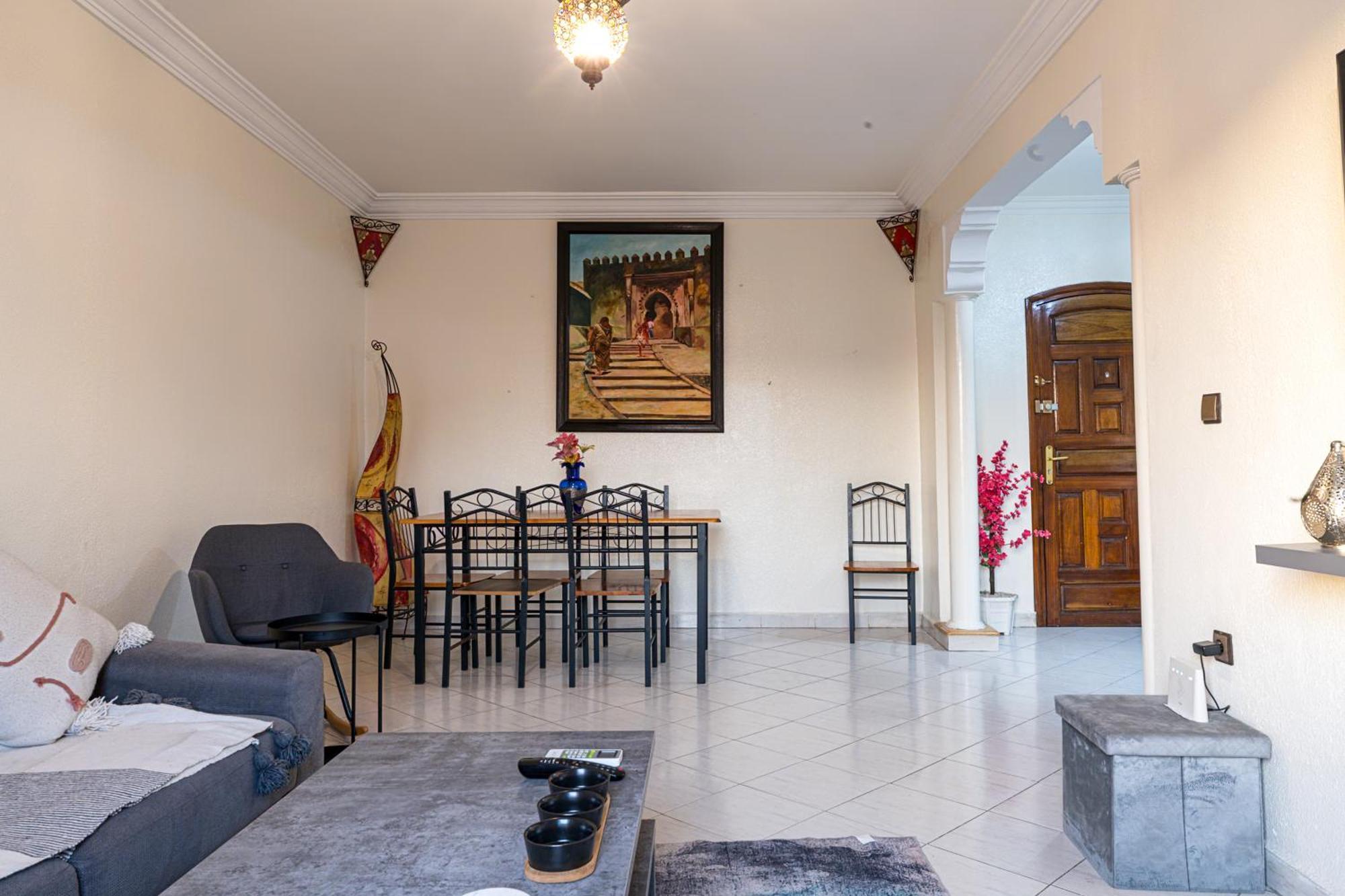 Dar Bouchra, Cozy Appartement, Centre Gueliz Marrakech مراكش المظهر الخارجي الصورة